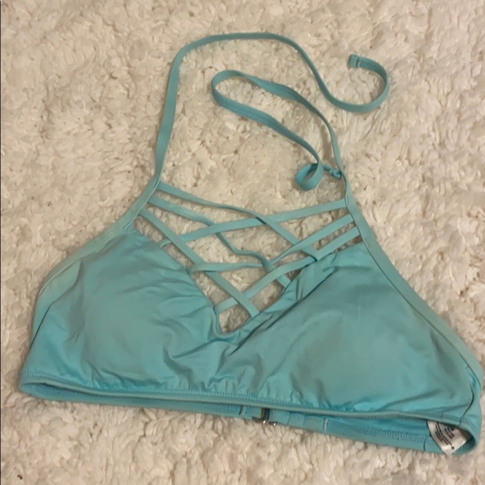 Bathing Suit Top Baby Blue